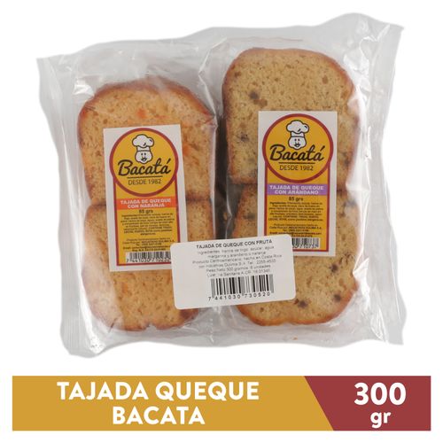 Tajada Bacata Queque - 300 g