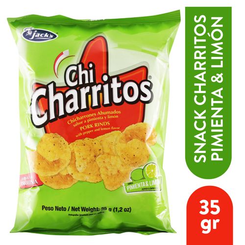 Snack Jacks chicharritos limón - 35 g