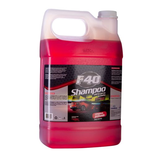 Shampoo para carro F40 sin cera - 3.78 L