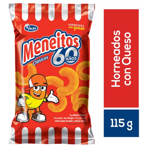 Boquitas Jacks  Meneitos Clasicos - 115 g