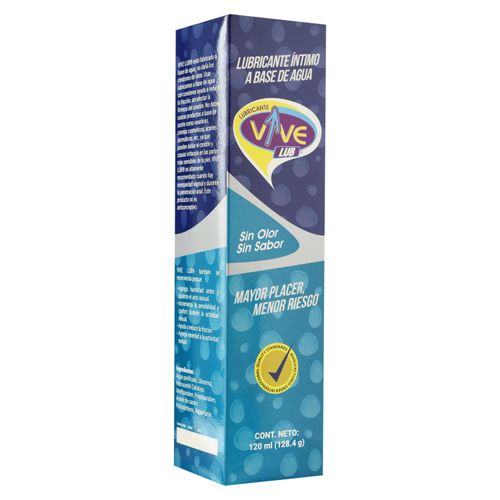Lubricante Vive sabor Natural - 120 ml