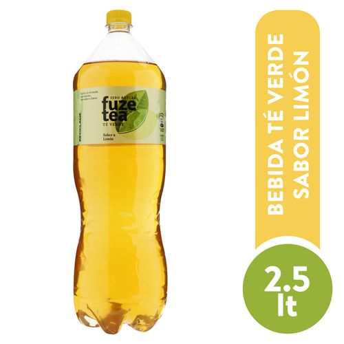Refresco Fuze Tea Té Verde Zero - 2500 ml