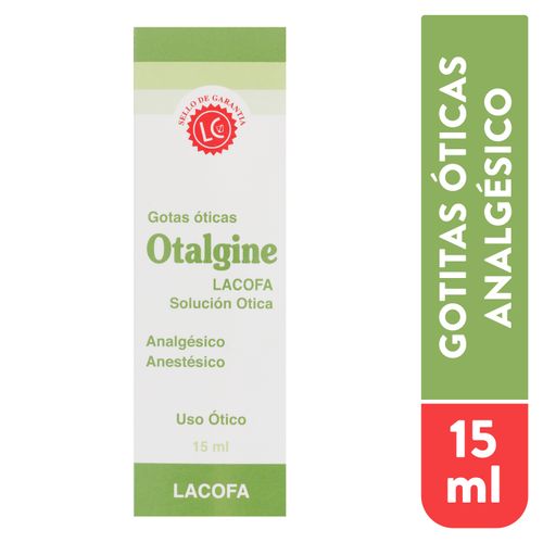 Gotas Otalgine 15 ml