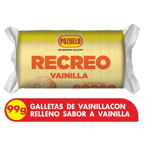 Galleta Recreo Mini tubo Pozuelo -99 g