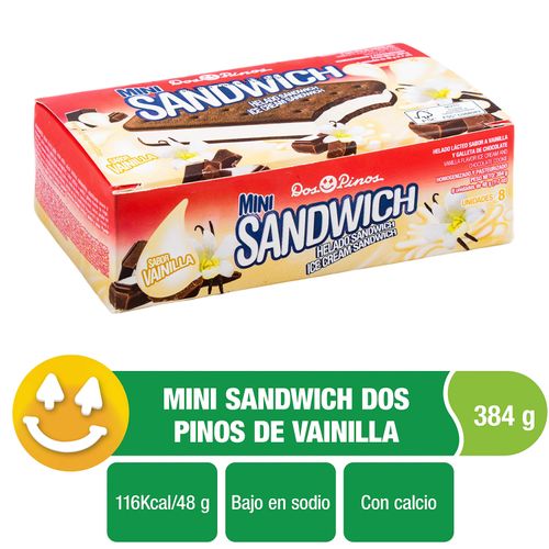 Helado Mini sándwich Dos Pinos - 48 g