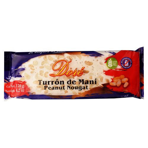 Turrón Dore Gond Barra Maní -120 g