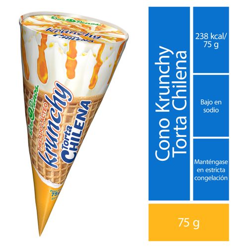 Helado Dos Pinos krunchy sabor torta chilena - 75 g