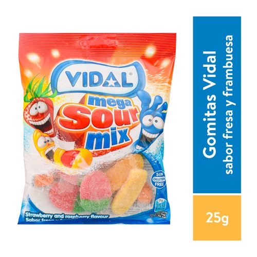 Gomitas Vidal Surtido Sabor Fruta 100Gr