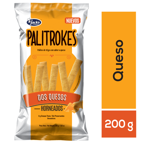Palitrokes Jack's 2 quesos - 200 g