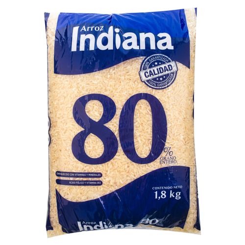 Arroz Indiana 80% Grano Entero - 1800 g