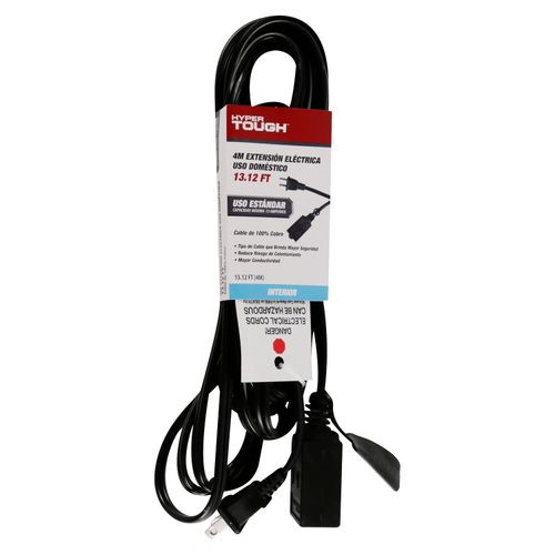 Extension Electrica Hyper Tough 4m Hogar