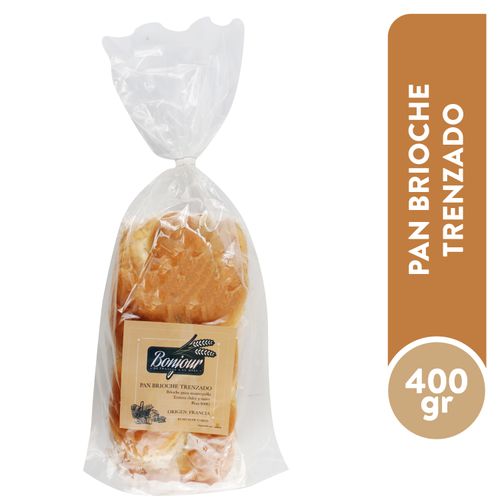 Pan Brioche Trenzado Bonjour - 400 g