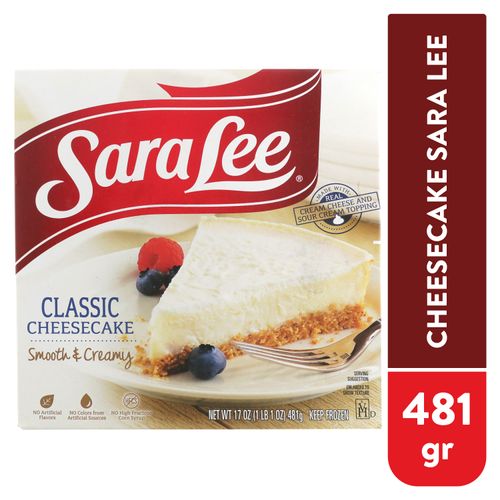 Cheescake Sara Lee Original - 481 g