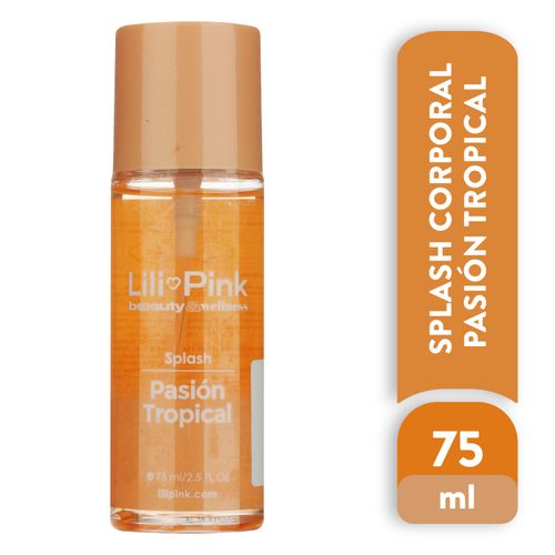 Body splash Lili Pink pasión tropical - 75 ml