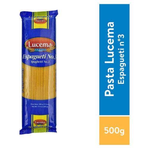 Pasta larga Lucema espaguetti - 500 g