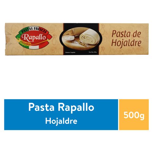 Pasta Rapallo Hojaldre Bolsa - 500 g