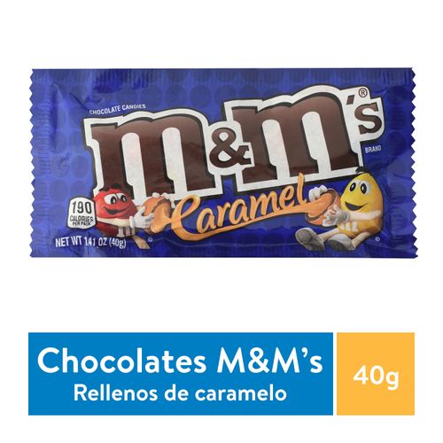 Chocolate M&M's caramelo - 40 g