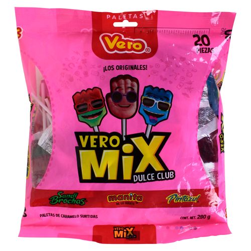 Paleta Vero Mix Dulce Club - 280 g