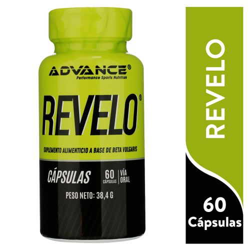 Energético Advance Revelo+b1 - 60 Cápsulas