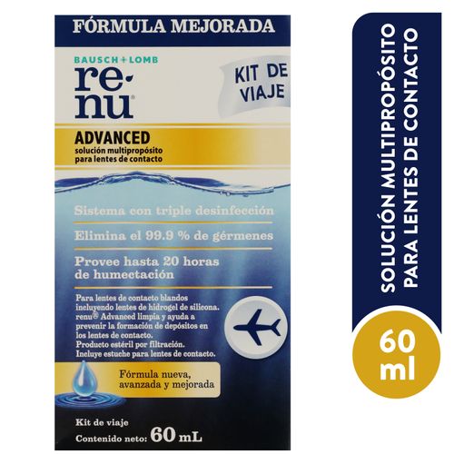 Solución Oftálmica Renu Advance -60 ml