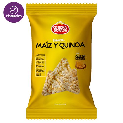 Snacks Cosecha Dorada Maiz y Quinoa - 100 g