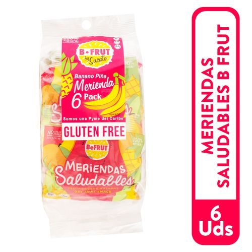 Meriendas B Fruit mix piña banano 6 pack - 210 g