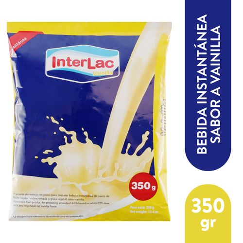 Bebida Interlac láctea vainilla - 350 g