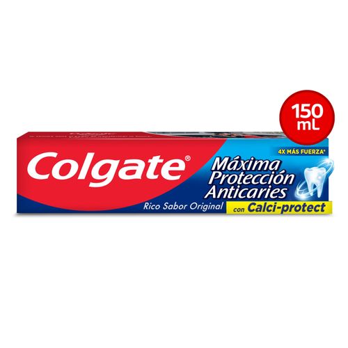 Pasta Dental Colgate Máxima Protección Anticaries -150 ml