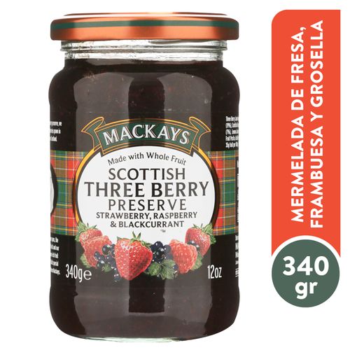 Mermelada Frutos Rojos Mackays - 340 g