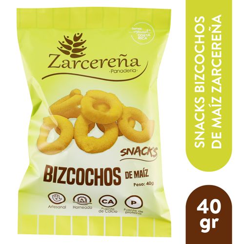 Bizcochos Zarcereña de maíz - 40 g