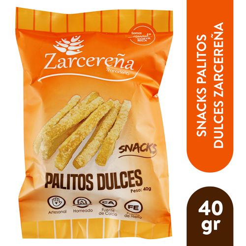 Snack Zarcereña palitos dulces - 40 g