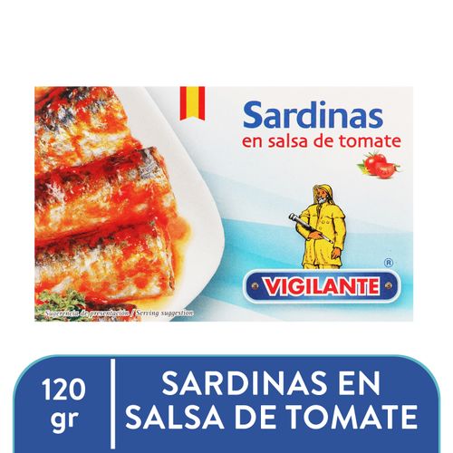 Sardina Vigilante en salsa de tomate - 120 g