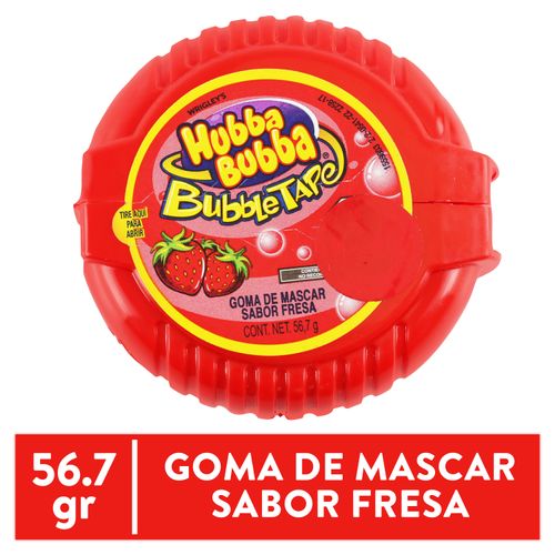 Chicle Hubba Bubba Tape Uva - 56 g