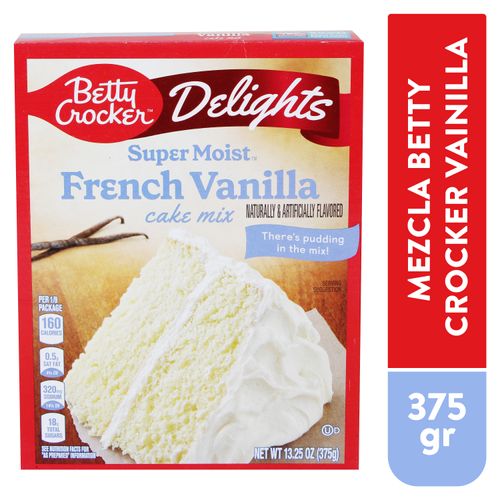 Mezcla Para Pastel Betty Crocker Vainilla - 375 g