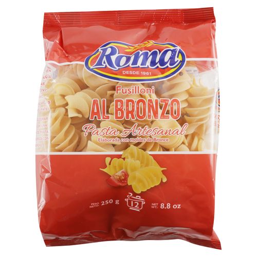 Pasta corta Roma artesanal tornillo al bronzo - 250 g