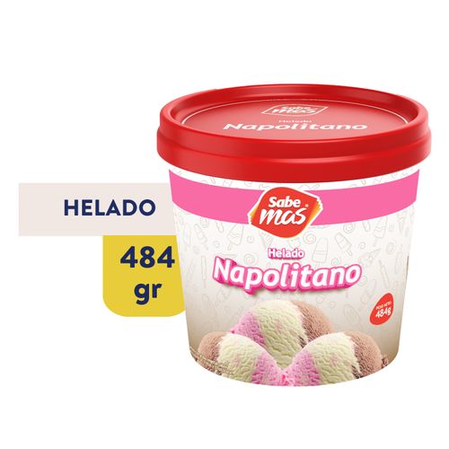 Helado Sabemas napolitano - 484 g