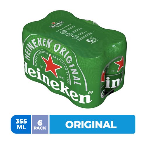Cerveza Heineken, Lata-355ml