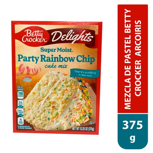 Harina Betty Crocker  Rainbow Chips - 375 g