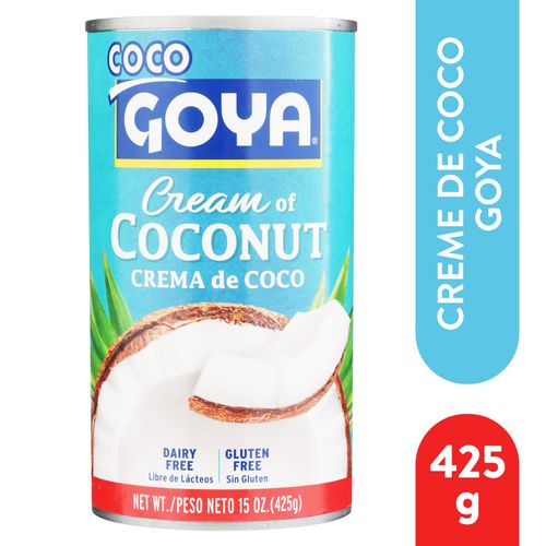 Crema de coco Goya en lata - 425 g