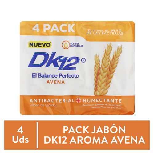 Jabón De Tocador  Dk12 Avena - 400 g