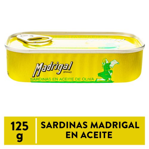 Sardina Madrigal En Aceite De Oliva - 125 g