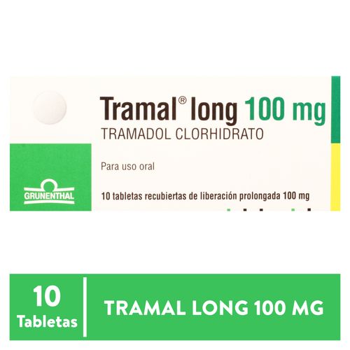 TRAMAL LONG 100MG X10 TAB