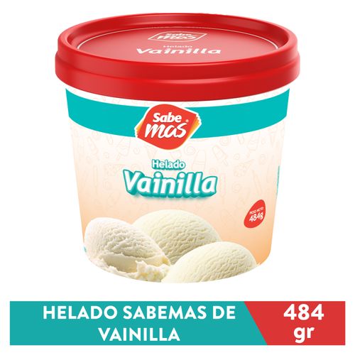 Helado Sabemaas, vainilla -484g