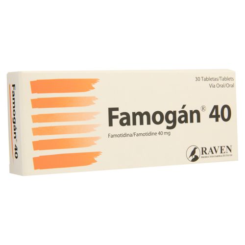 Famogan 40 40Mg, Precio indicado por unidad