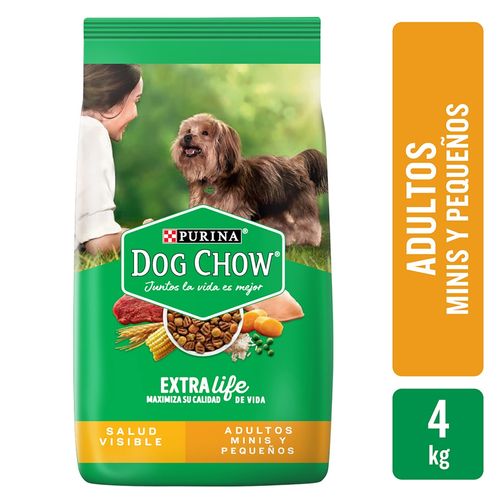 Alimento para perro Purina Dog Chow Adulto minis y pequeños - 4 kg