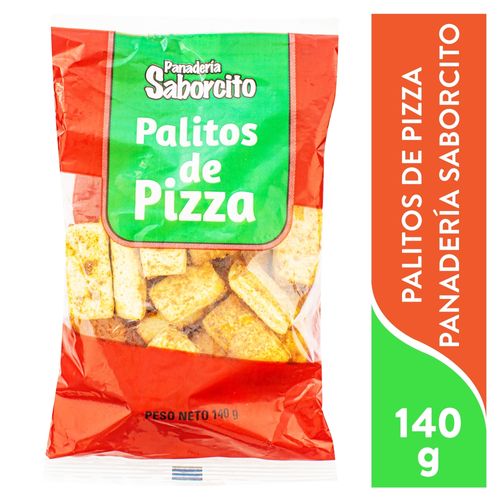 Palitos de pizza Saborcito sin colorantes ni preservantes - 140 g