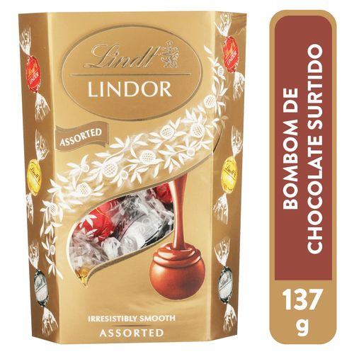 Chocolate Lindt bombon surtido - 137 g