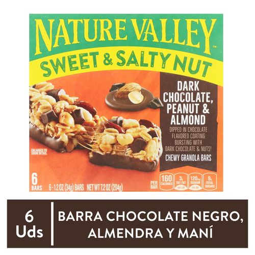 Barra Nature Valley ChocoManí Almendra