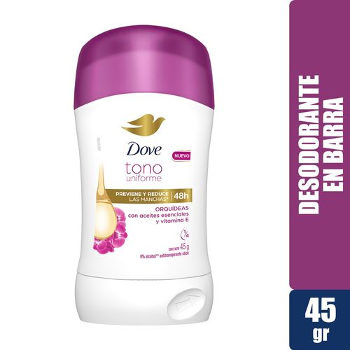 Desodorante Dove Dama Orquídea Y Vitamina E Barra - 45 gr