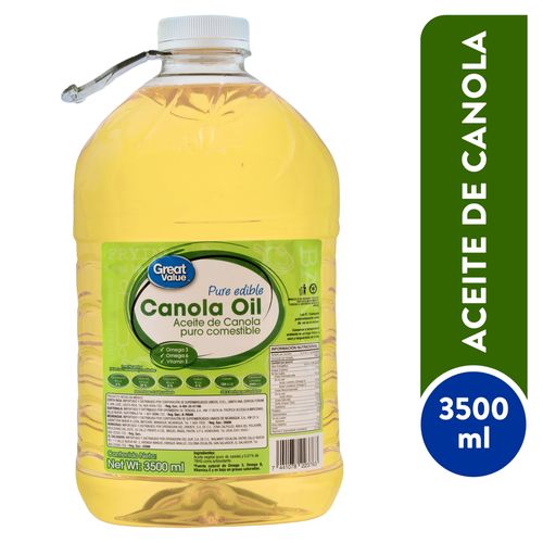 Aceite de Canola Great Value -3500ml